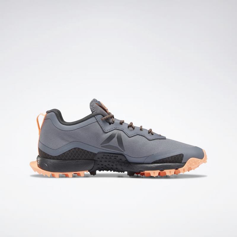 Adidasi Alergare Reebok All Terrain Craze Dama Gri/Portocalii Romania VZ3008VY